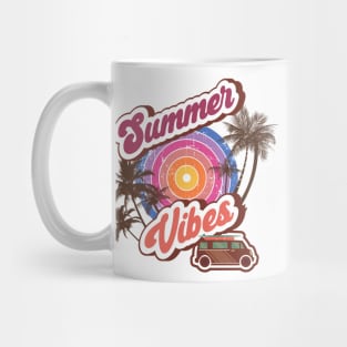 SUMMER VIBES RETRO COLOURS 2023 2024 Mug